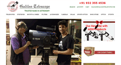 Desktop Screenshot of galileotelescope.com